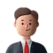 3D卡通头像 半身像 PNG免抠图
