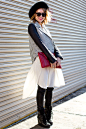 29 Winter Wardrobe Ideas From New York Fashion Week's Street Style Stars | TeenVogue.com #Street Style# #欧美# #搭配#