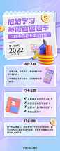 学习打卡活动介绍课程营销长图海报-源文件