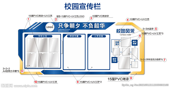 校园宣传栏