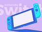 Summer Nintendo Switch stuff video game nintendo switch nintendo gaming console switch flat design console colors