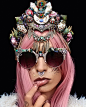 Mermaid Crowns 用贝壳做出的美人鱼冠 美炸 时尚圈 展示 设计时代网-Powered by thinkdo3
