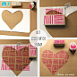 DIY Crosshatch Stamp(via Lines Across)