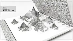 书中雪山