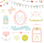 Shabby Chic : Shabby chic design elements and patterns