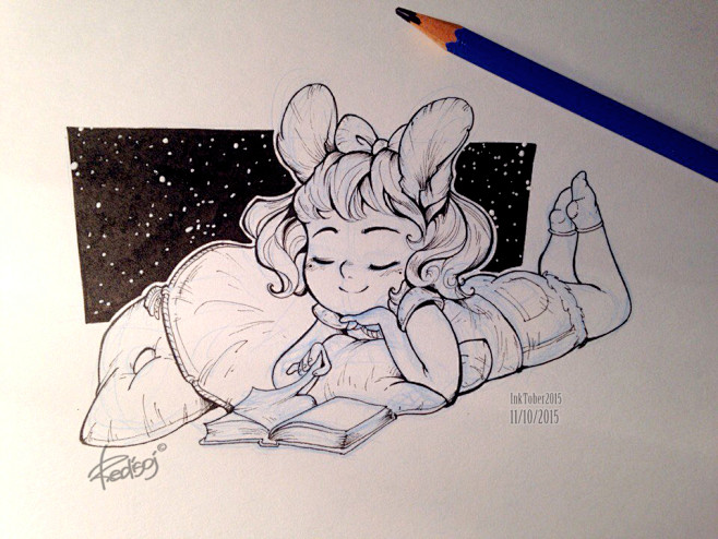 InkTober 2015 - 11 b...