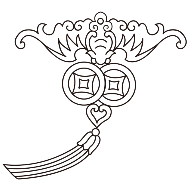 中国传统图案, 吉祥寓意, 蝙蝠, 美好...