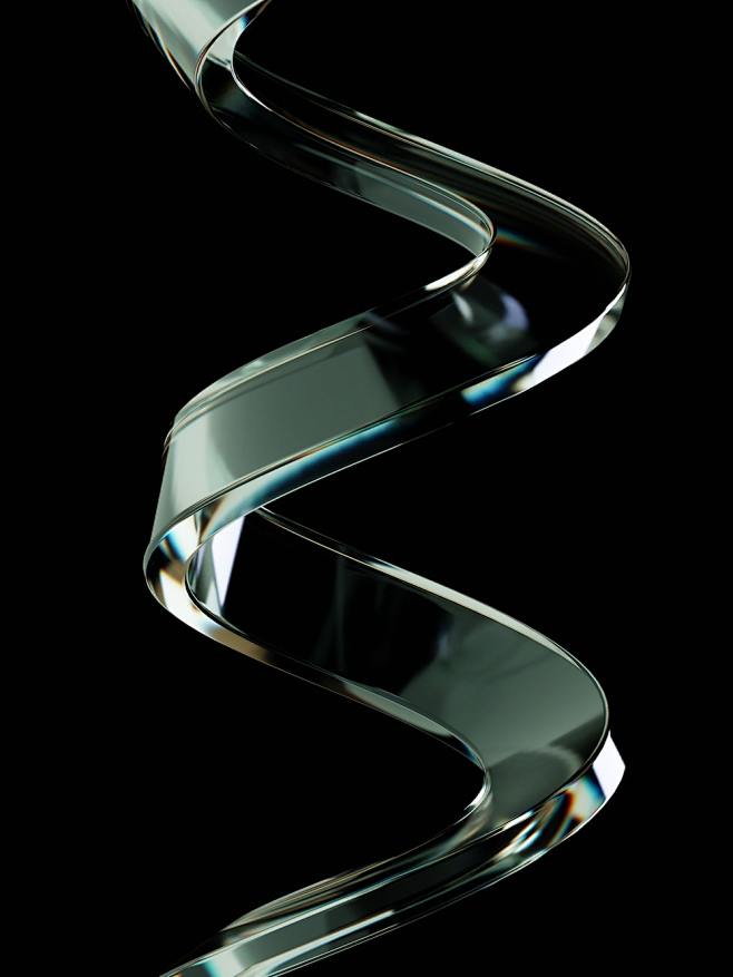 a shiny metal object...