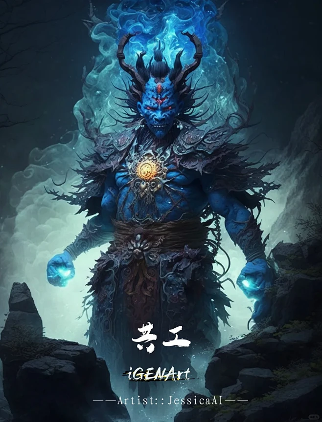 上古十二祖巫-花瓣网