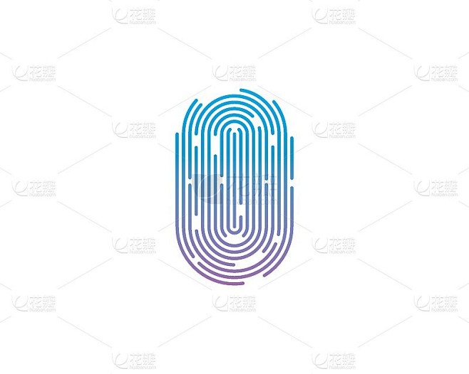 指纹图矢量模板