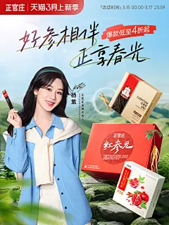 正官庄春季海报