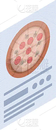 纸,菜单,比萨饼,图标,高雅,三维图形,式样,精神振作,主厨,复古