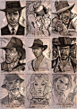 INDIANA JONES Sketch Cards 7(EA221) by J-Scott-Campbell