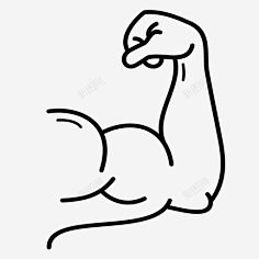 强壮素材