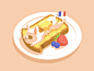 French (Bulldog) Toast cute dining cuisine bread toast france food animals dog frenchies french bulldog