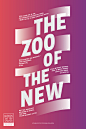 Zoo of the New : A series of typography posters to promote Foyles Bookstore. The chosen subject matter of childhood was inspired by how reading was of a higher priority to a child than to an adult. Almost as if reading would be reminiscent of being a chil