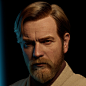Obi-Wan Kenobi, Adam O'Donnell : Hello there!
Obi-Wan is one of my all-time favorite characters, so it was really nice to have the time to make this 3D portrait.
Sculpted in ZBrush, textured in Mari using maps from texturingxyz, lookdev and lighting in Ma