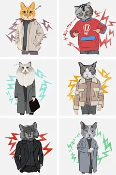 光棍节猫咪型男套图图片大小2000x3020px 图片尺寸3.15 MB 来自PNG搜索网 pngss.com 免费免扣png素材下载！11.11#霸道总裁#霸气#布偶#衬衫#单身#度假#光棍节#黑猫#活力#橘猫#卡通手绘#猫咪#