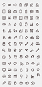 Liney.Icon set - Icon Design - Creattica