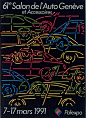 #采集大赛#历届日内瓦车展(1905-2006)海报欣赏