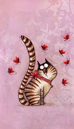 猫之插画图集丨绘画动画素描水彩手绘临摹案例