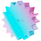 C4D-3D立体蒸汽波元素3