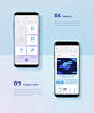 #APP设计# 韩国设计师 Doeun Shin 设计了一款关于个人空间的概念 App，涵盖了日历、天气等常用信息页，App 的界面弥漫着一股外太空的神秘感，配色也是今年最流行的双色渐变，非常好看。 ​​​​小编@如如酱w ​​​​