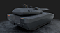 PL-01, Rafa G.M. : Poland's stealth tank concept. Based on Swedish CV90 120T tank hull.