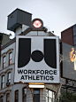 WORKFORCE ATHLETICS : Challenge: How do you encourage corporate wellness through team sports without being cheesy or stale? Our challenge was to emphasize teamwork among companies and their employees, and to illustrate the high-quality standard and care W