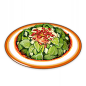 Mint Salad : Mint Salad is a food item that the player can cook. The recipe for Mint Salad can be purchased from Wanmin Restaurant for 2,500 Mora. Depending on the quality, Mint Salad increases the party's attack by 66/81/95 for 300 seconds. Like most foo