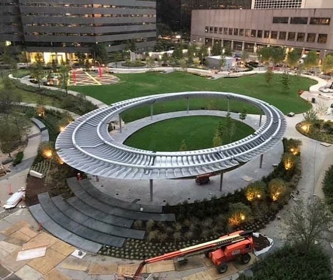景观廊架设计实景园林参考意向素材创意景观...
