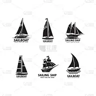 帆船的轮廓设计