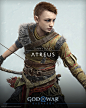 Atreus, Raf Grassetti : Atreus design for the new God of War Ragnarok
Design and model by Raf Grassetti, Dela Longfish, and Eric Valdes.