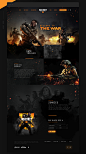 Call of Duty Black Ops 4 Redesign Concept : Call of Duty: Black Ops 4 is finally here, well... almost. Since the release date is set to October 12th, and I'm a huge fan of the franchise, I thought that would be nice to redesign the website with the goal o