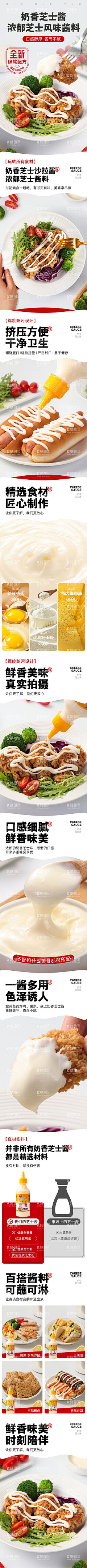 灵感之梦采集到酱料详情页