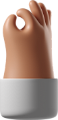 Tanned skin hand making ok sign PNG, SVG