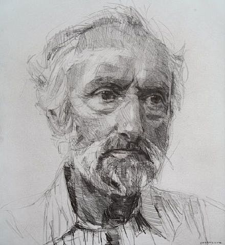 素描头像一组colindavidson图