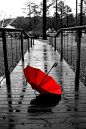 red umbrella