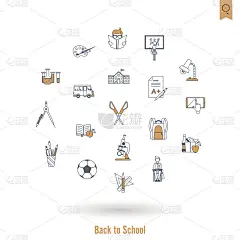 学校及教育图标