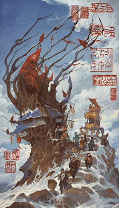 方小夜采集到各种小房子大山头奇异视觉