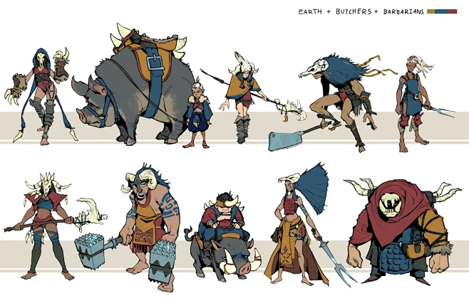 game faction concepts, Ian Su-花瓣网
