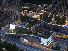 AZ”采集到J—建筑灯光(现代)