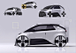 automotive   car design concept sketch mobility product design  fiat car automobile citycar