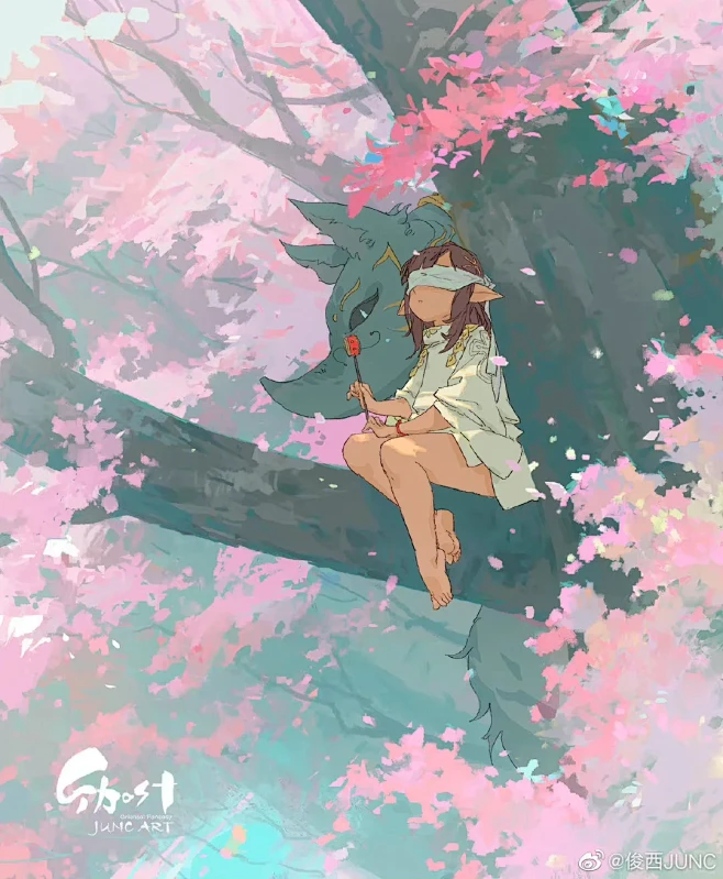 灵感审美“种草”中国插画师 俊西 7 花瓣网 