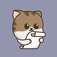 卡通可爱小猫咪插画矢量图设计素材