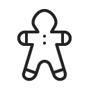 圣诞冬季手绘卡通图标LOGO免抠PNG图案 AI矢量ICON素材 (301)