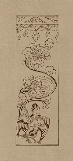 敦煌莫高窟线描稿（海量美图）