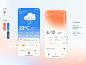 Weather App by Daria Kravets for Purrweb UI/UX Agency on Dribbble