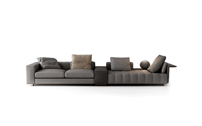 高清大图Minotti现代风格多人沙发