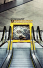 Awesome escalator ad for National Geographic <a class="text-meta meta-link" rel="nofollow" href="http://www.arcreactions.com/services/online-marketing/" title="http://www.arcreactions.com/services/online-marketing/&qu